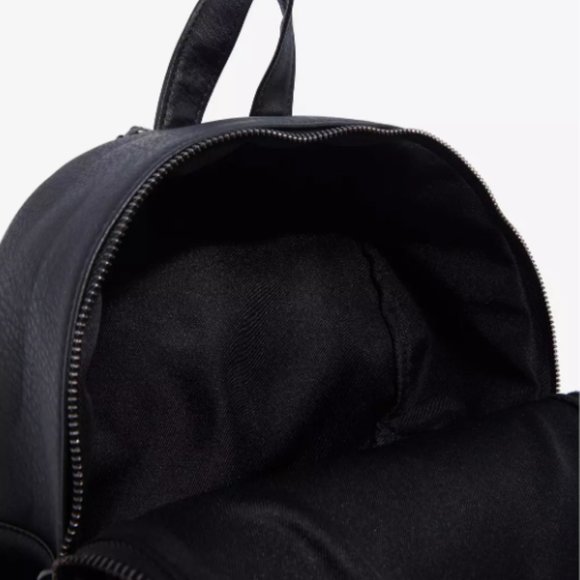 Black Chain Mini Backpack NWT - Picture 4 of 10